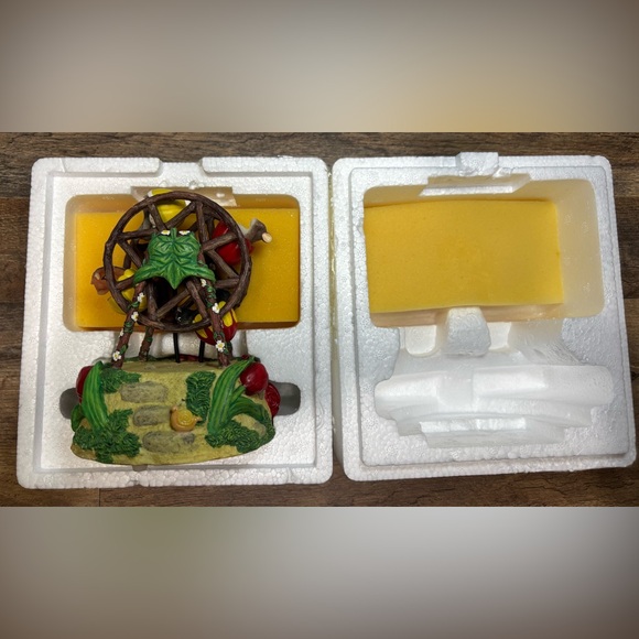 Fitz & Floyd Tulip Ferris Wheel teeny Tiny Tails Animal Music Box 1998 Excellent - Picture 8 of 12